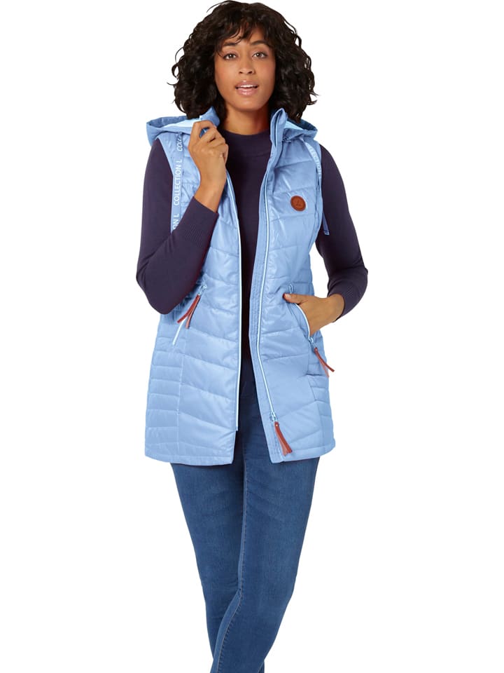 

WITT WEIDEN Стеганый жилет светло-голубого цвета