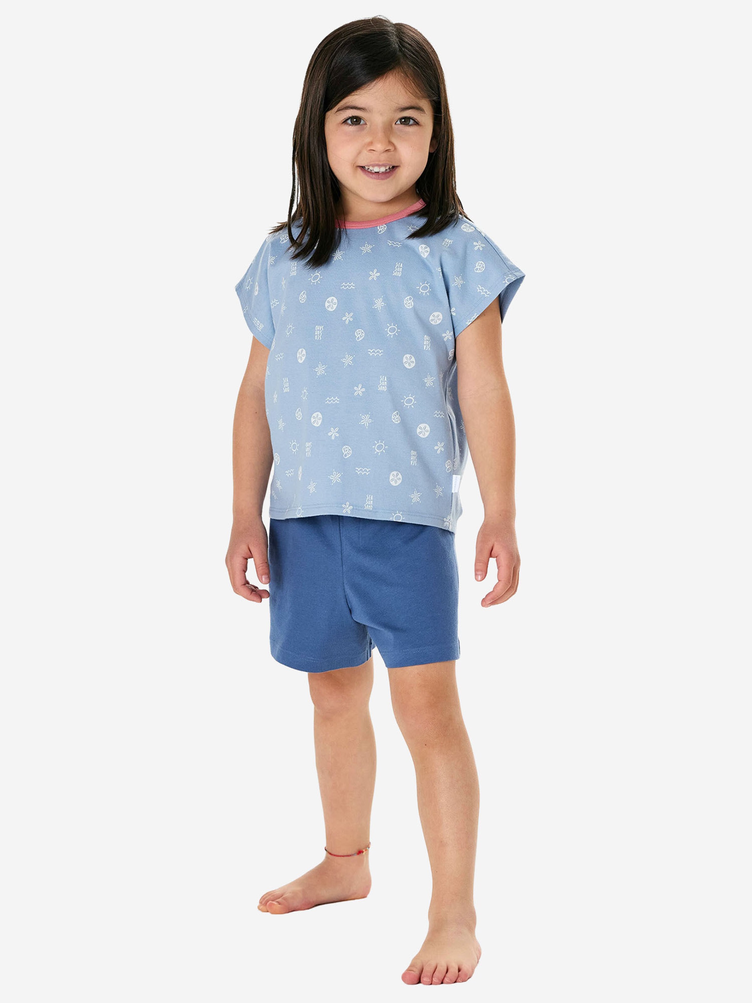 SCHIESSER Пижама 'Kids Nightwear' в синем, светло-голубом — фото 4