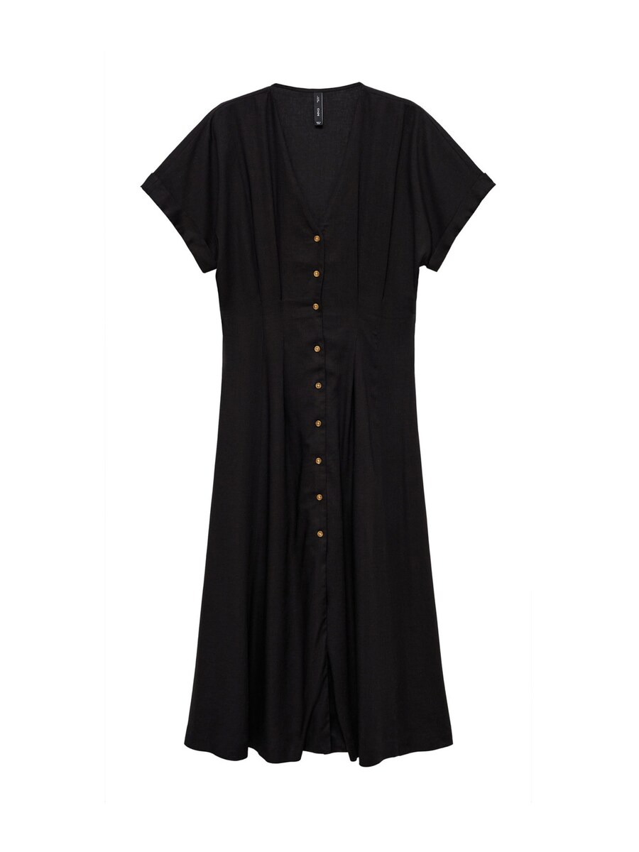 

Платье рубашка MANGO Shirt Dress Pili, черный