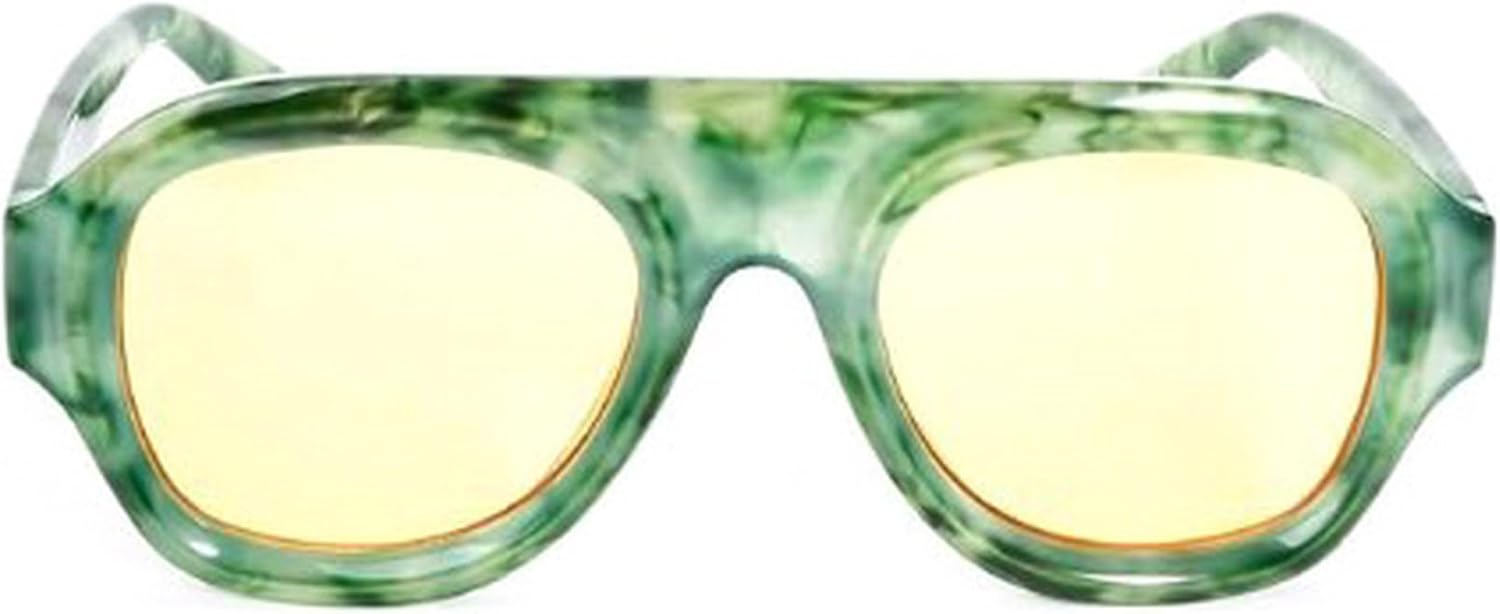 

Солнцезащитные очки Willochra Retro Oversized Pilot для женщин, модные градиентные овальные солнцезащитные очки для мужчин, панк-очки, для активного отдыха и путешествий, защита от УФ-излучения UV400, C1