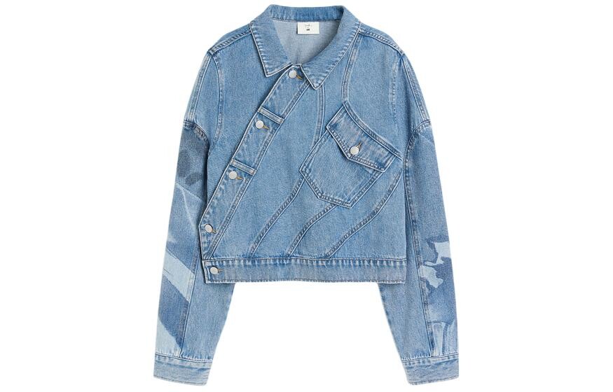 

Джинсовая куртка женская джинсовая синий H&M