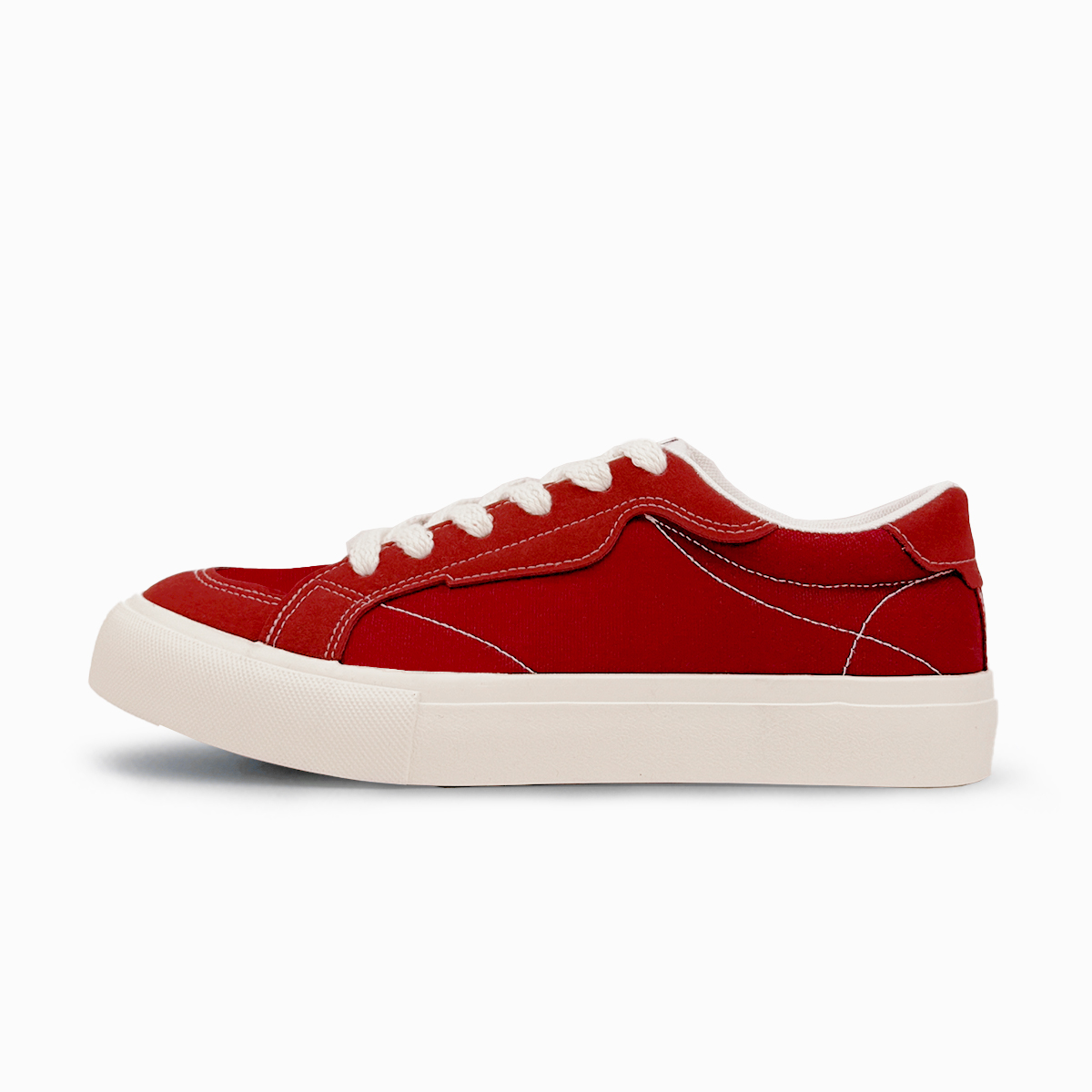 

VASIBAEN Низкие парусиновые туфли Coverage Cushioning, мужские, ангоровые, красные