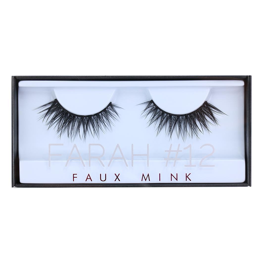 

Накладные ресницы faux mink lash farah #12 Huda Beauty, количество 1 шт.