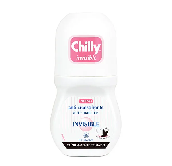 

Шариковый дезодорант против пятен Invisible Chilly, 50 ml