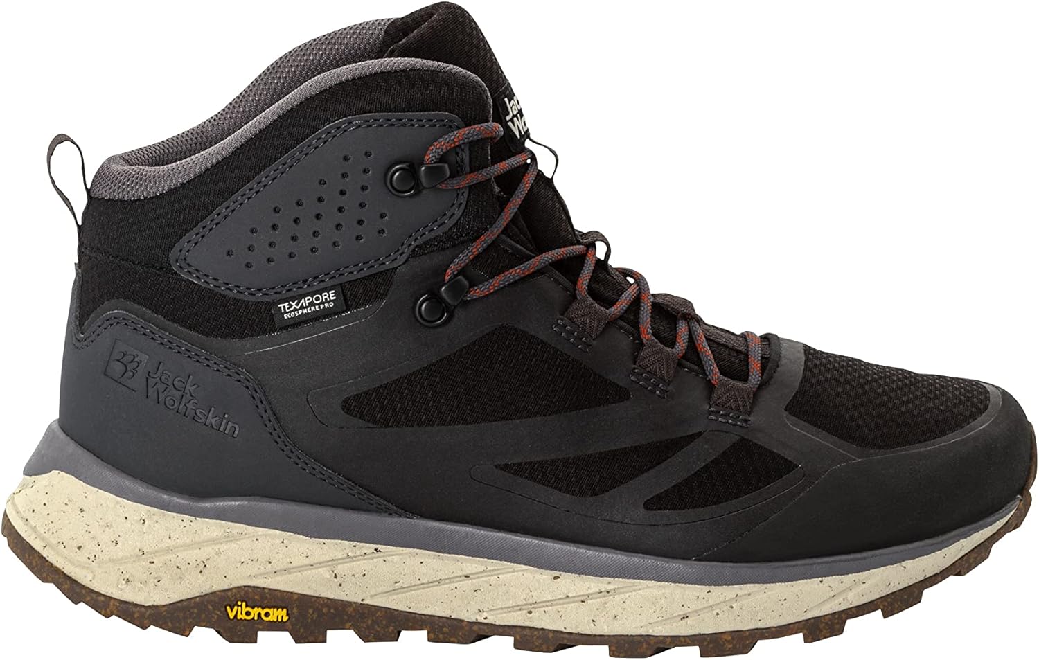 

Мужские ботинки Jack Wolfskin Terraventure Texapore Mid M, серый