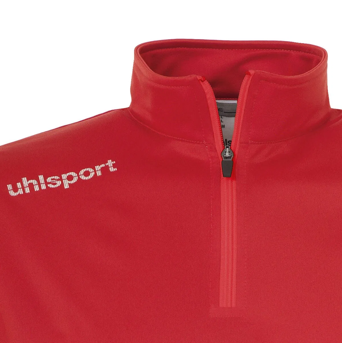 Функциональная топ-кофта с короткой молнией, Uhlsport, красный/белый — фото 2