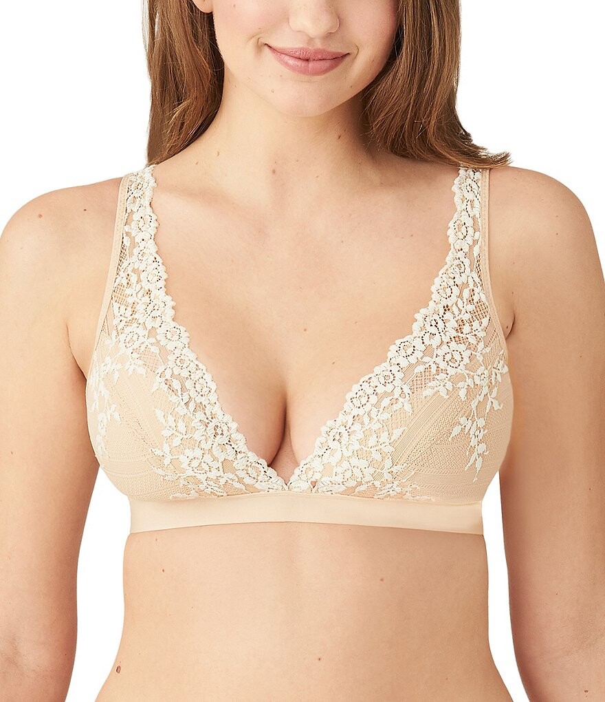 

Бюстгальтер-трансформер без косточек Wacoal Embrace Lace, бежевый