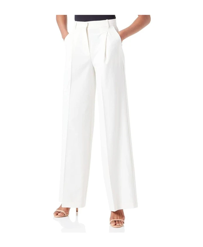 

Роскошные брюки палаццо из смесовой вискозы. Pinko, белый