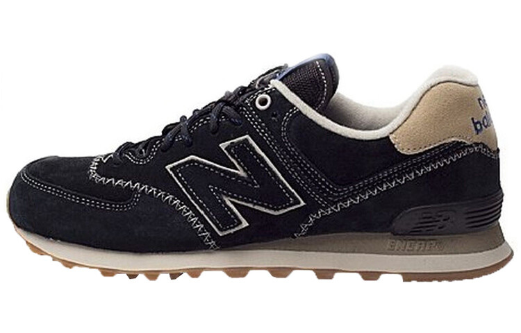 

Кроссовки NB 574 унисекс с низким верхом, черные/коричневые New Balance