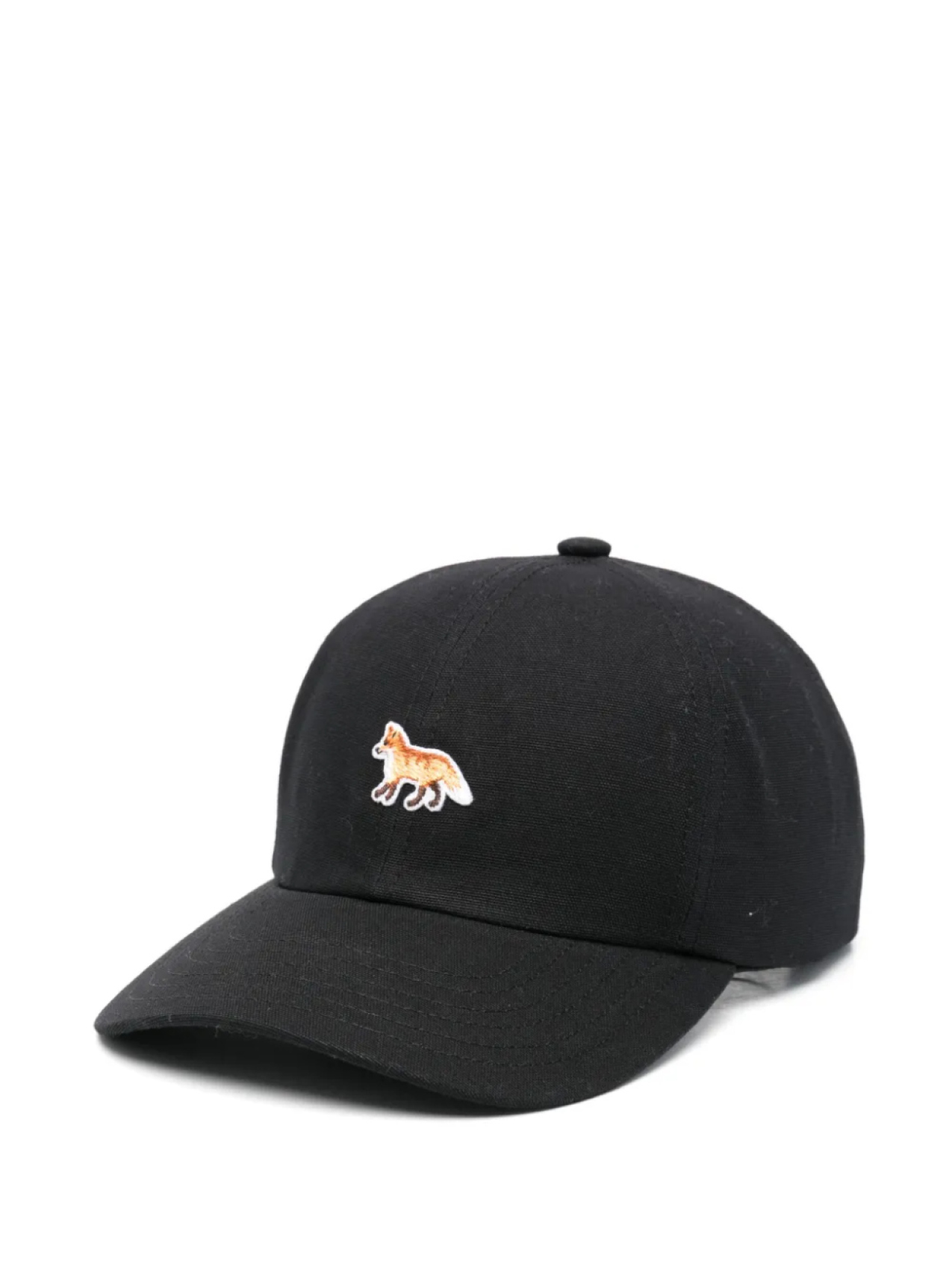 

Бейсболка с нашивкой Baby Fox Maison Kitsuné, черный