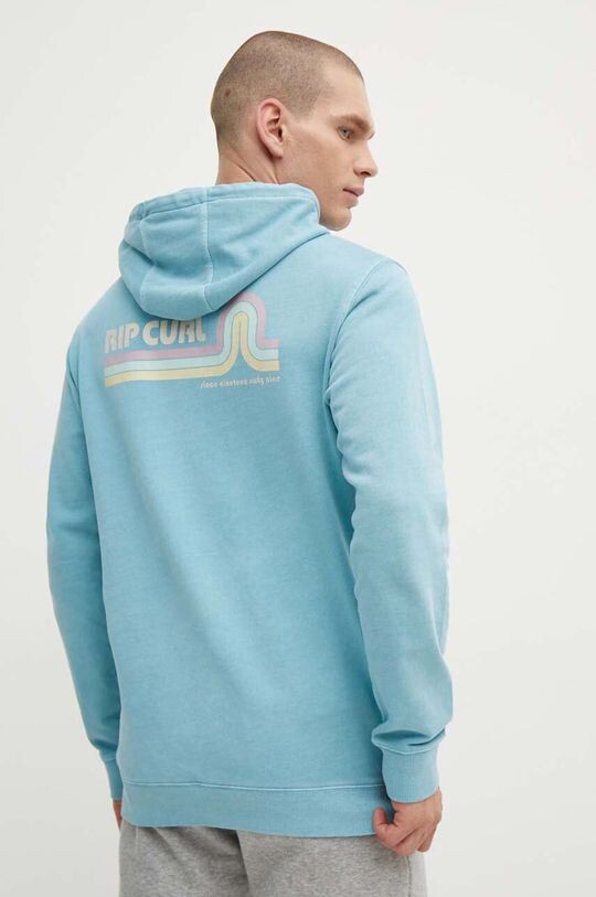 

Хлопковая толстовка Rip Curl, синий