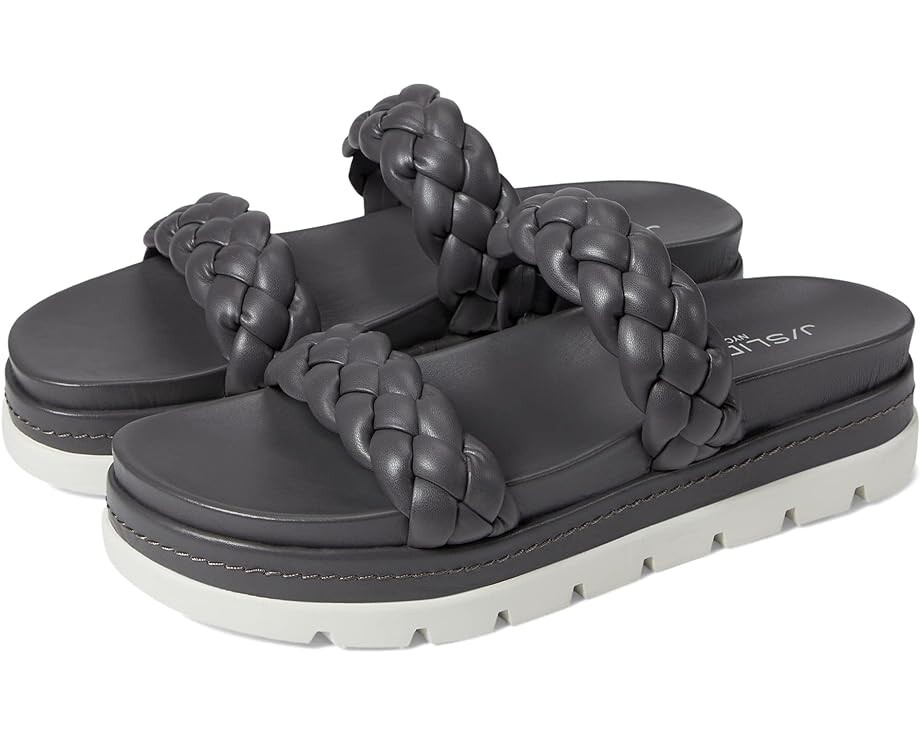 

Сандалии J/Slides Reese, цвет Dark Grey Leather