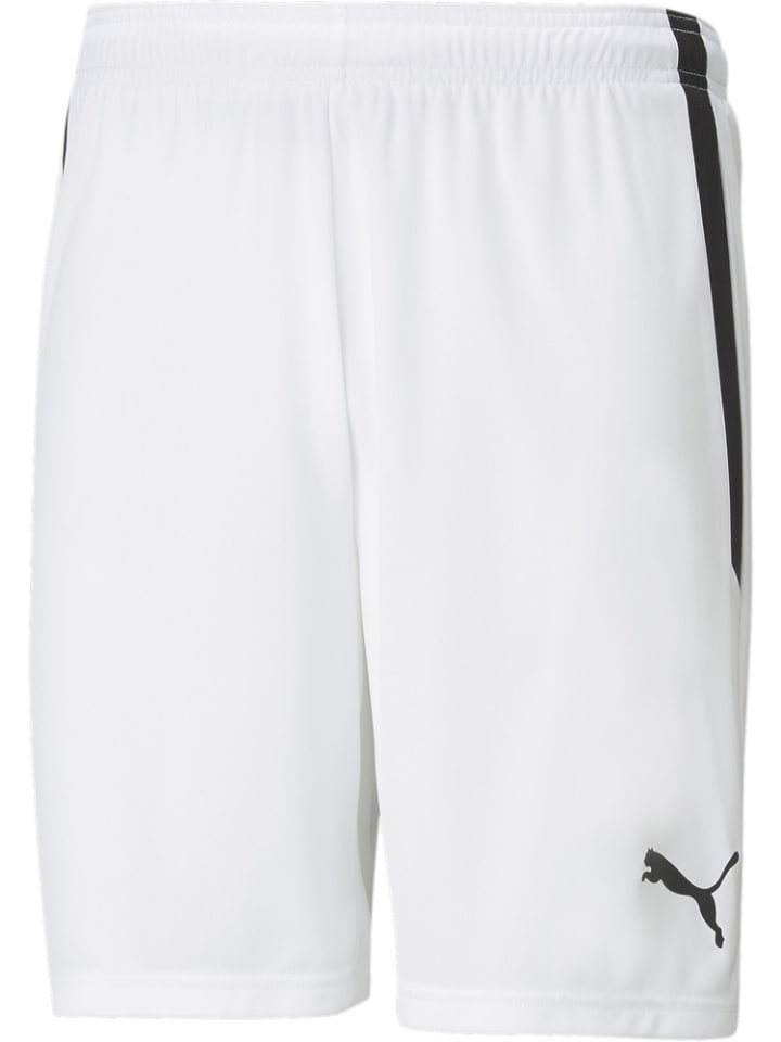 

Спортивные шорты TeamLIGA Shorts белого цвета Puma