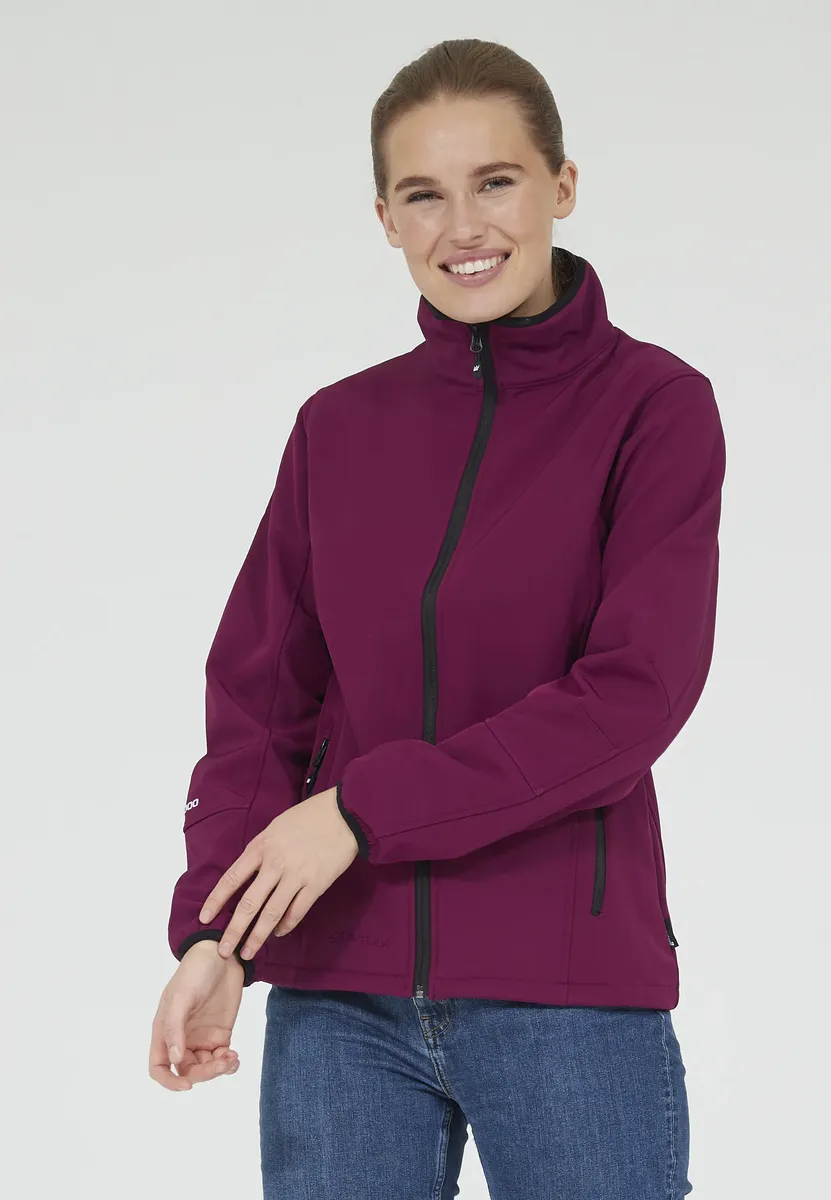 

Куртка WHISTLER Softshell "Covina" из водонепроницаемого и ветронепроницаемого функционального материала, антрацит