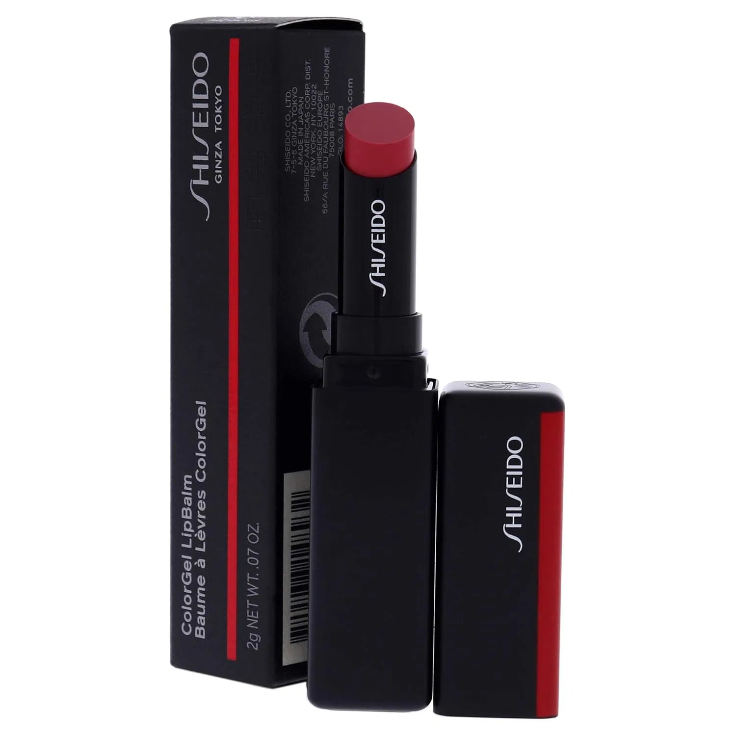 Бальзам для губ Shiseido ColorGel Lip Balm 104 Hibiscus, 2 г Shiseido Ginza Tokyo — фото 4