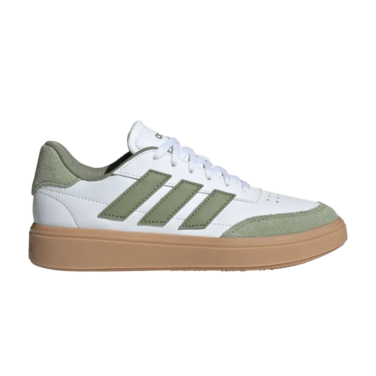 

Кроссовки CourtBlock J 'White Tent Green Gum', белый
