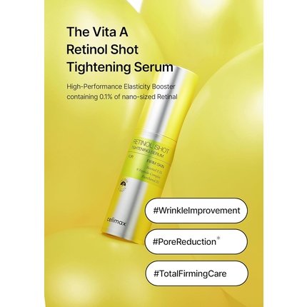 Сыворотка Celimax — Подтягивающая Vita A Retinol Shot с чистым витамином А — фото 2