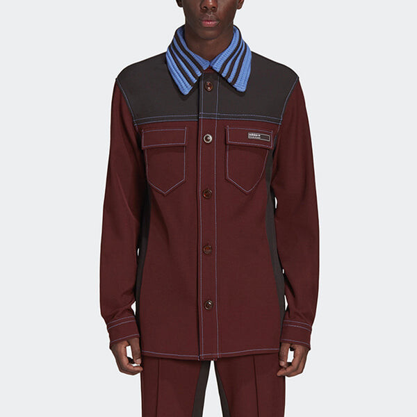 Куртка adidas originals x Wales Bonner Rock Blouson, коричневый — фото 4