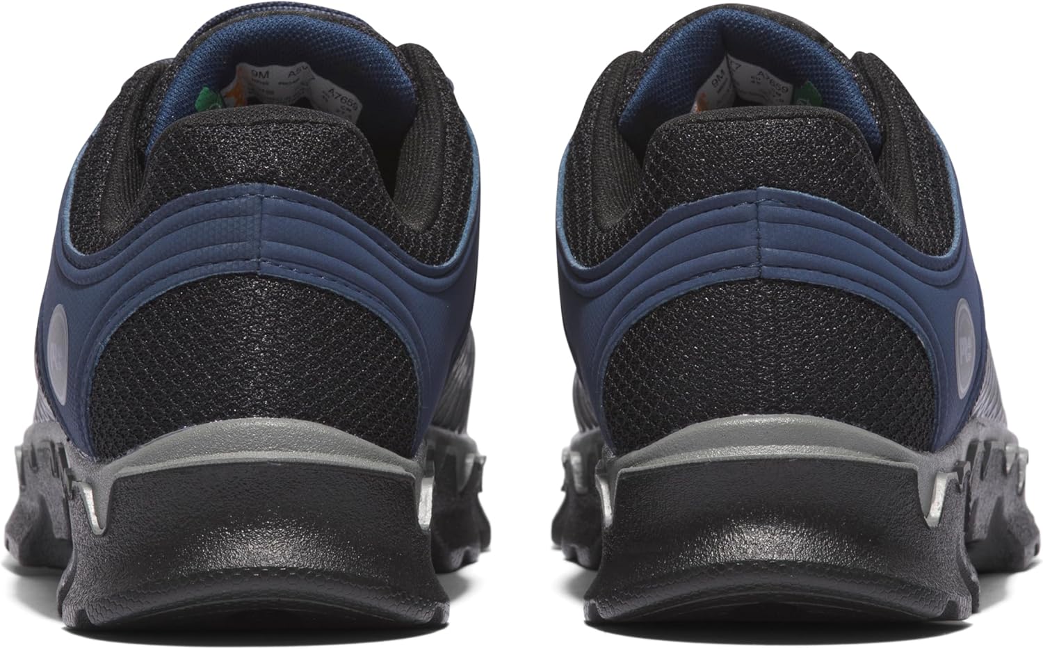 Timberland PRO мужские промышленные и строительные ботинки Powertrain Sport Alloy-Toe EH, Grey/Navy-2024 New — фото 3