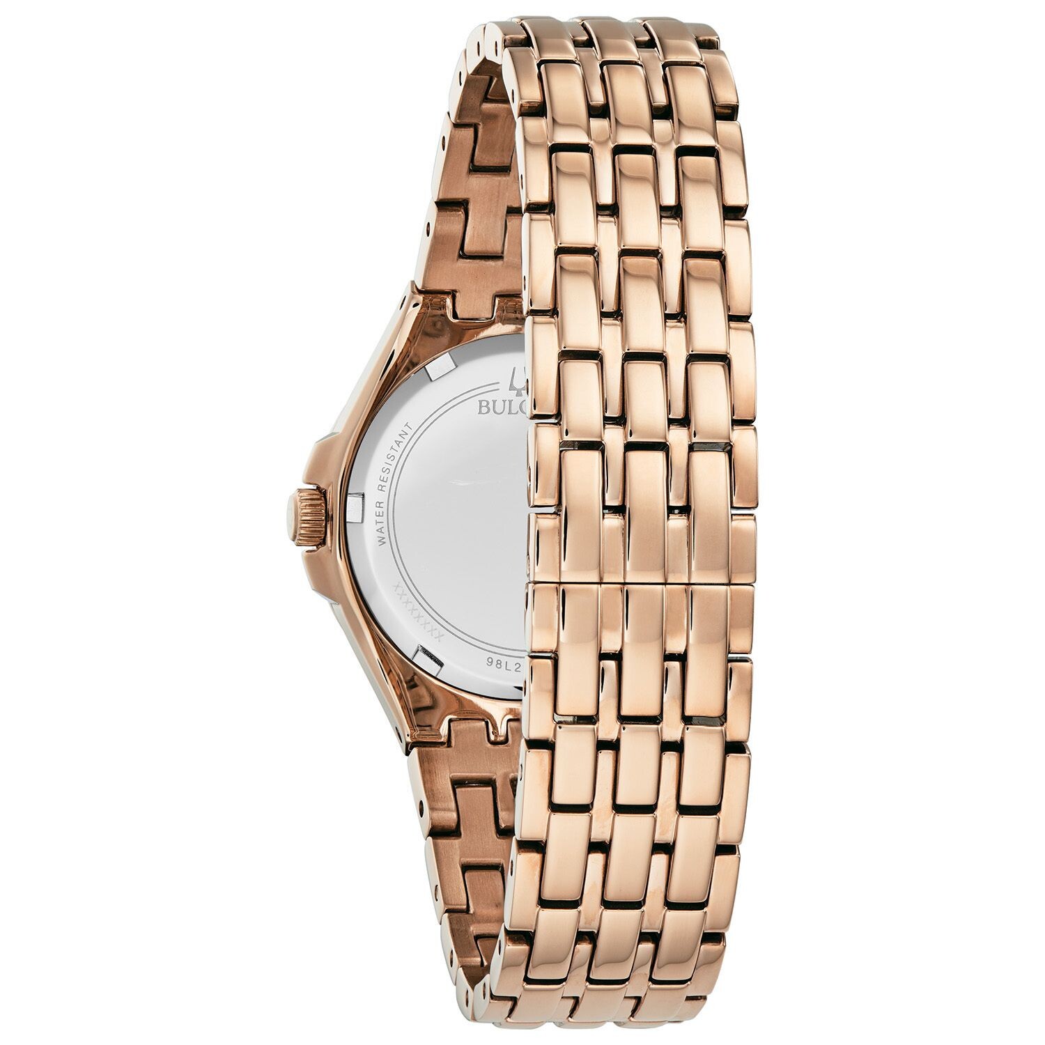 

Женские часы Baguette с кристаллами розового золота - 98L268 Bulova