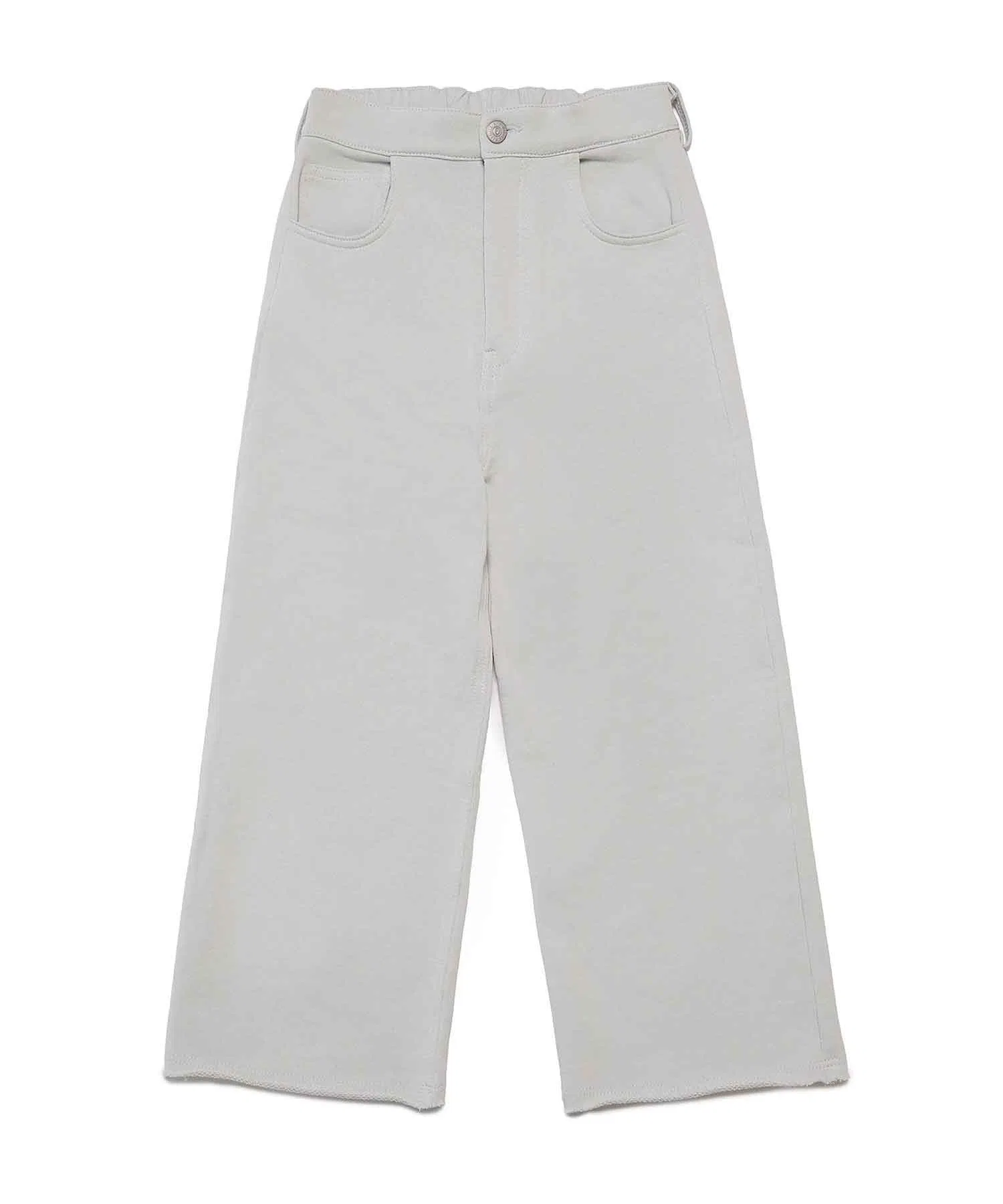Детские брюки MM6 Maison Margiela прямые серые