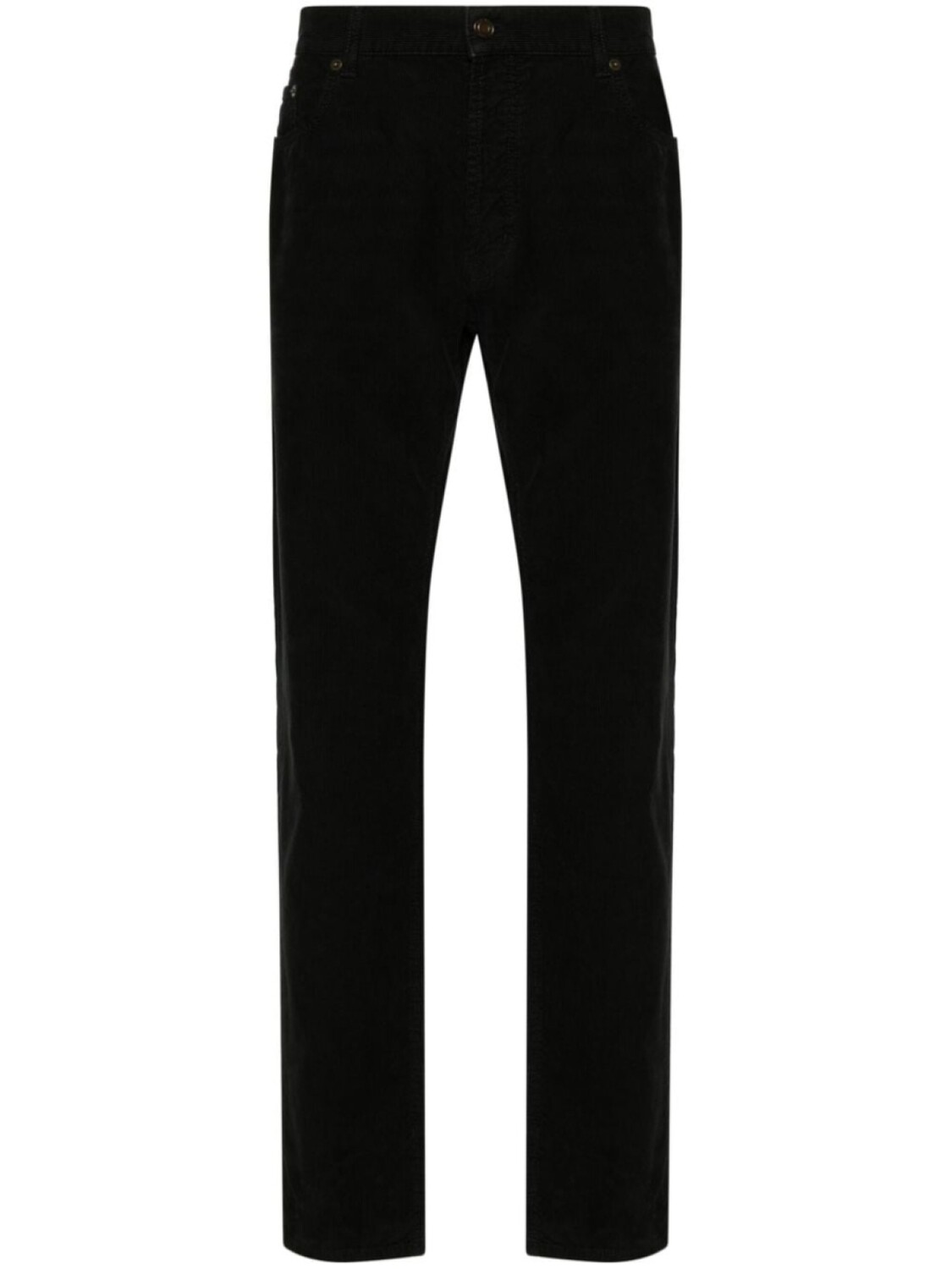 

Saint Laurent зауженные вельветовые брюки, черный