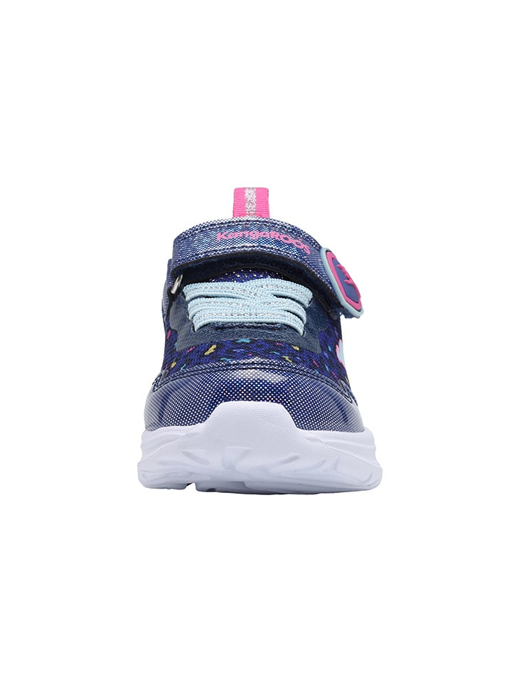 Кроссовки на шнуровке K-SLG Beauty EV Kangaroos, цвет dunkelblau/pink — фото 4