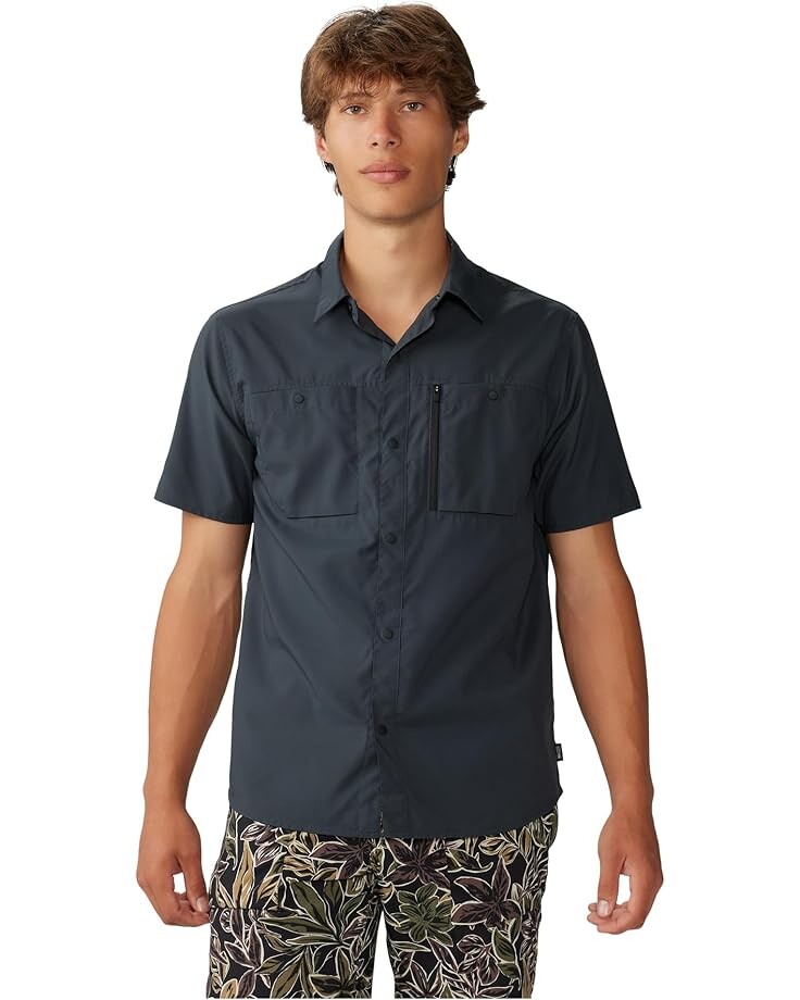 

Рубашка Mountain Hardwear Trail Sender, цвет Dark Storm