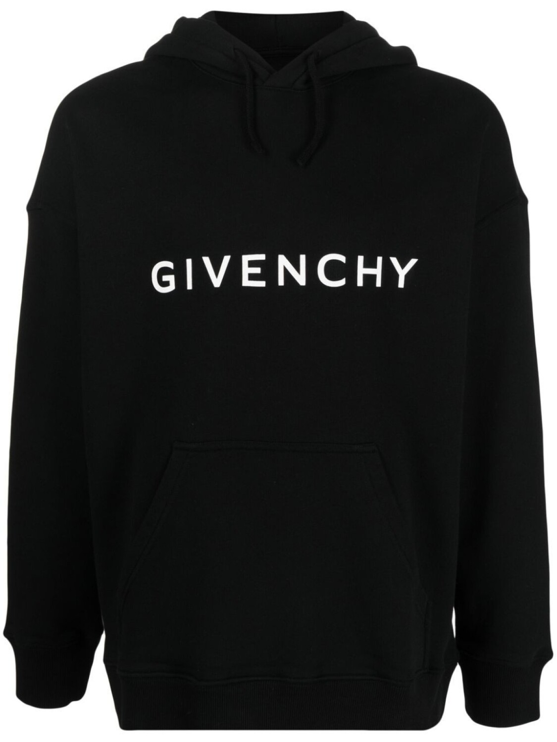 

Худи с кулиской и логотипом Givenchy, черный