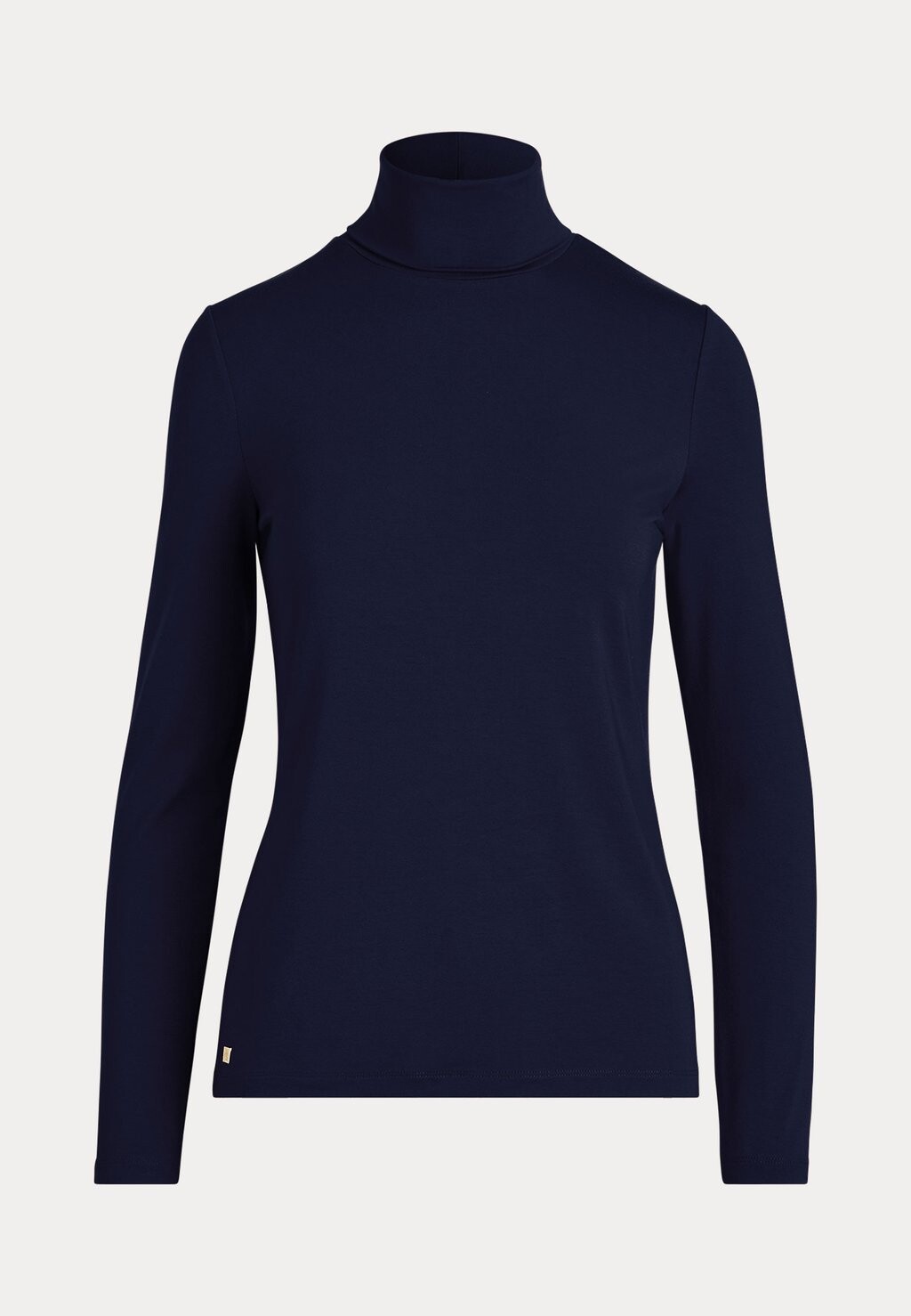 

Топ с длинными рукавами JERSEY TURTLENECK Lauren Ralph Lauren, темно-синий