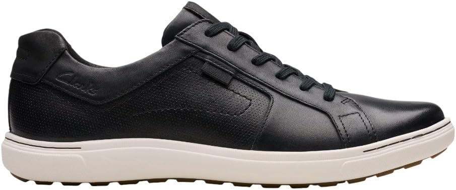 Мужские кроссовки Clarks Mapstone с шнуровкой, черный — фото 2