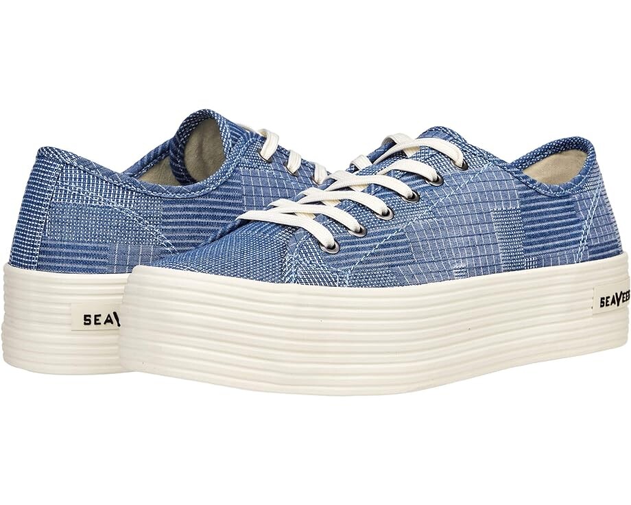 

Кроссовки SeaVees Monterey Sneaker Platform, индиго