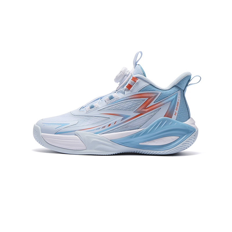 

361°KIDS Детские баскетбольные кроссовки Slip Resistant Cushioning Abrasion Resistant Blue Red