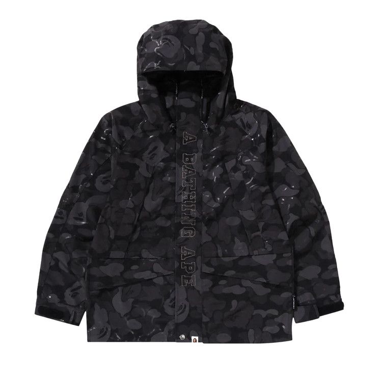 

Куртка BAPE Laminated Camo Snowboard Jacket, Black