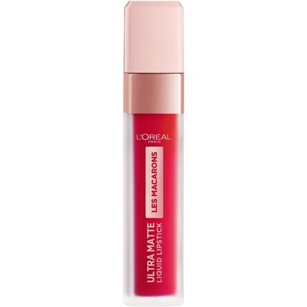 

Матовая жидкая губная помада L'Oreal Paris Les Macarons, 828 Framboise Frenzy