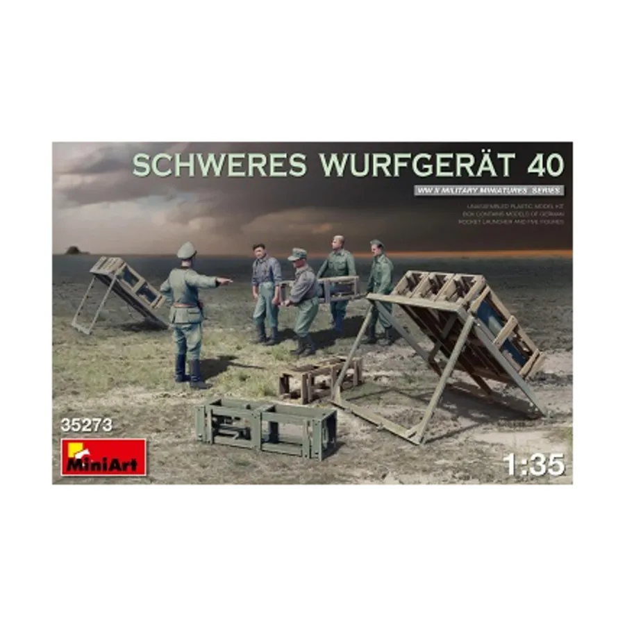 

Шверес Вурфгерат 40, WWII Military Miniatures Series (1:35) (MiniArt Models)