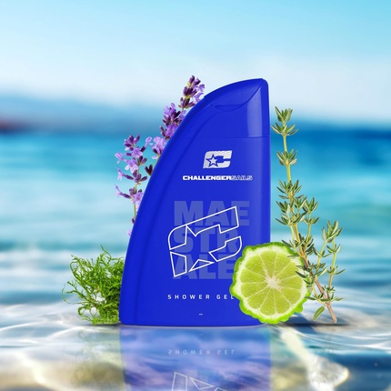 Challenger Sails Maestrale Shower Gel 300 мл Восстанавливающий гель для душа для мужчин Увлажняющая и ароматная формула Идеально подходит для ежедневного очищения Diamond International — фото 2