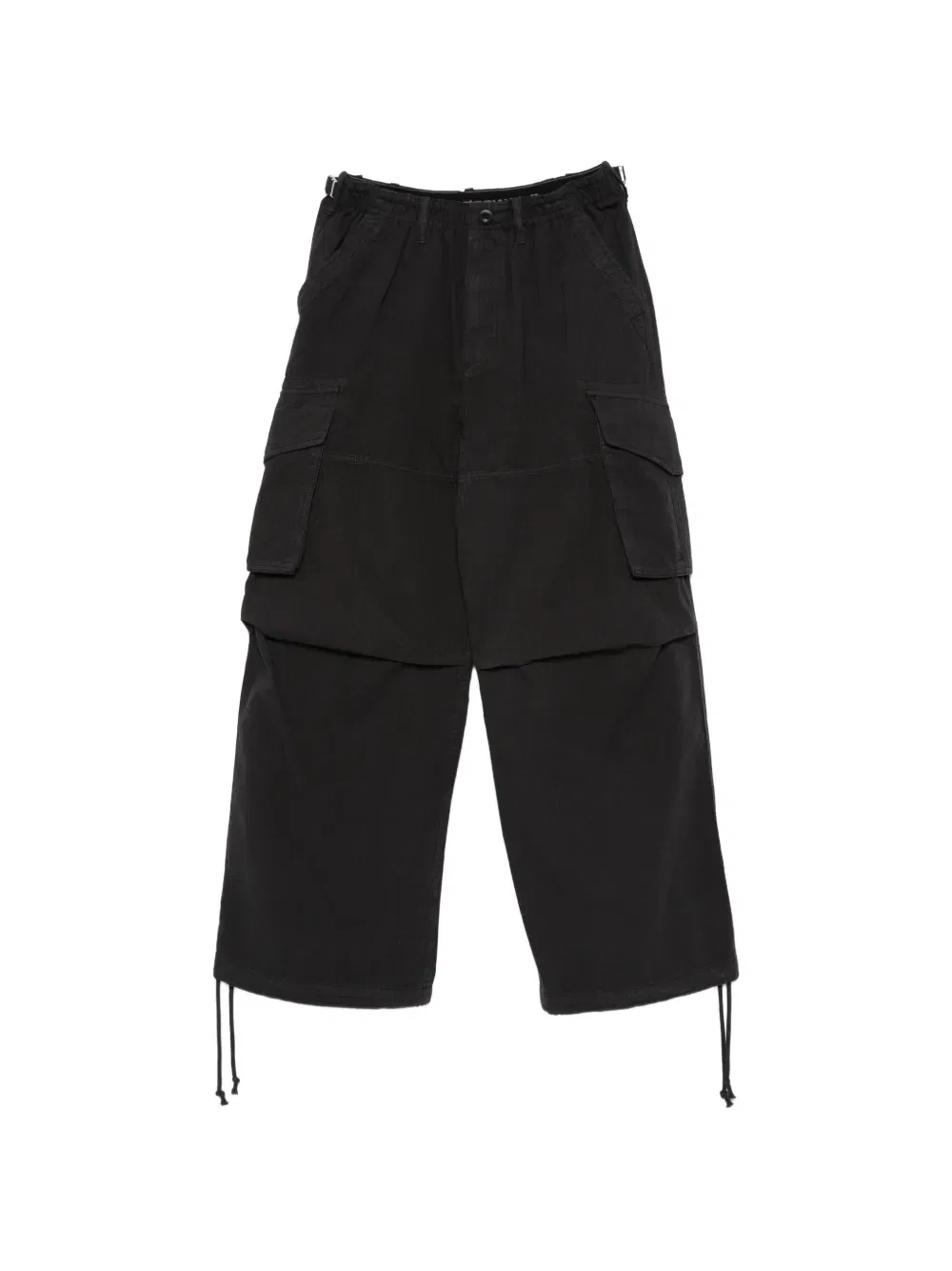 Брюки-карго на шнуровке Alexander Wang, черный