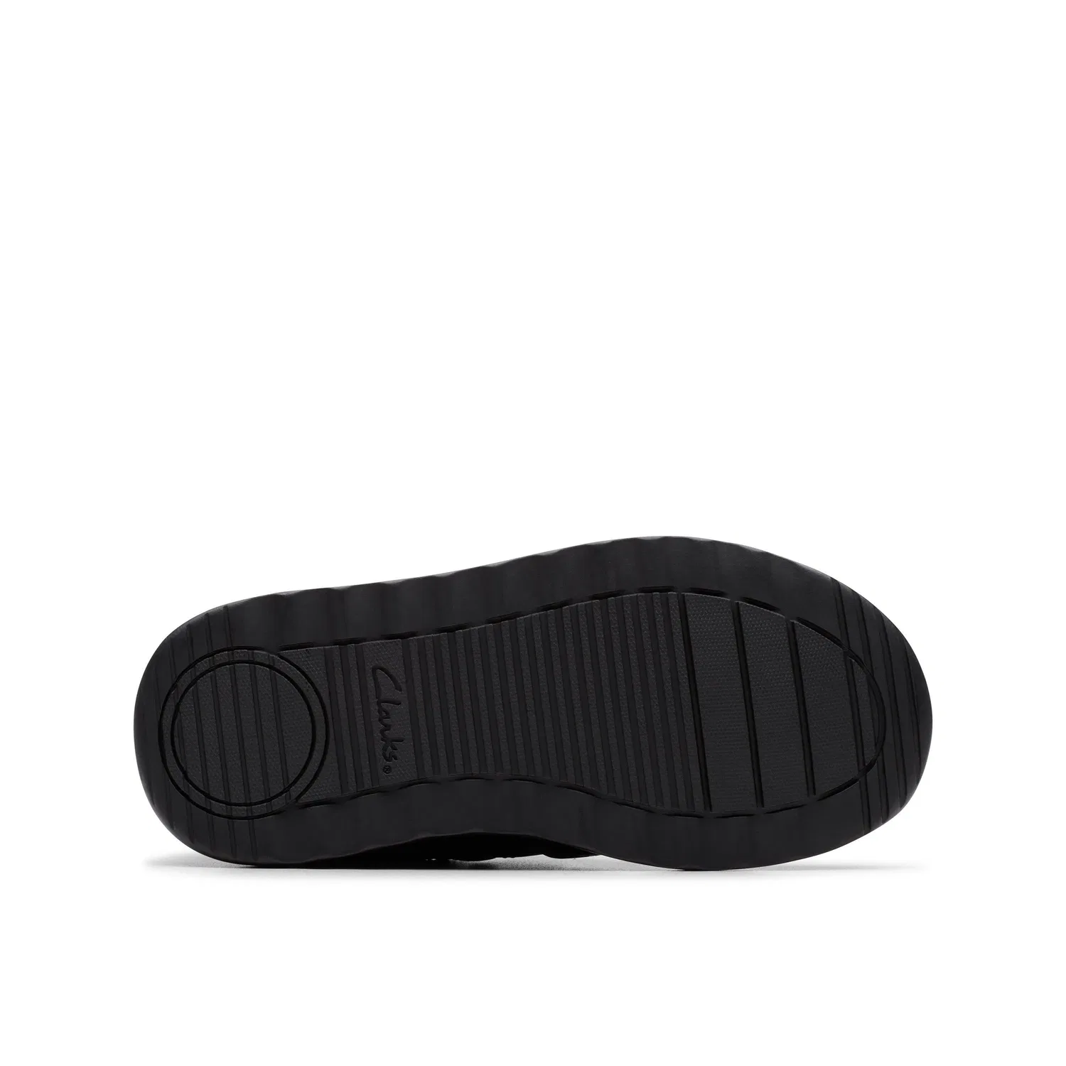Кроссовки детские с футбольным подвеской Clarks, черный — фото 3