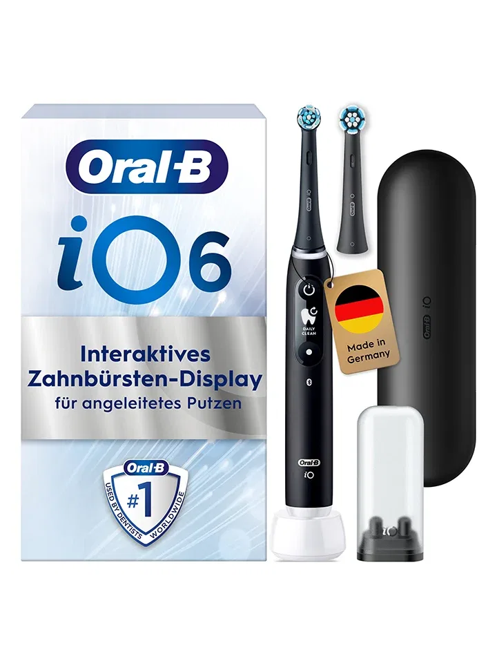 Электрическая зубная щетка iO Series 6 Oral-B Schwarz