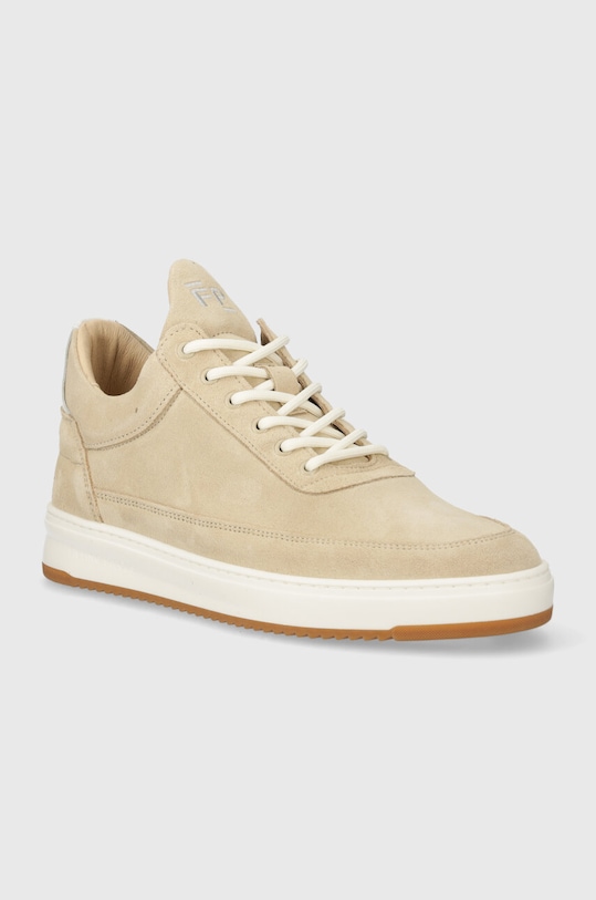 

Замшевые кроссовки Low Top Ripple Suede Filling Pieces, бежевый