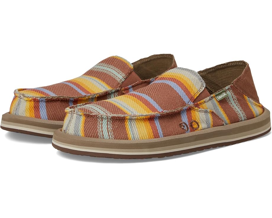 

Лоферы Sanuk Donny Blanket, цвет Kona Sunrise