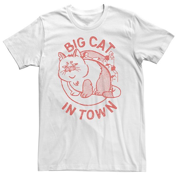 

Футболка Big & Tall Luca Machiavelli Big Cat in Town V2 Disney / Pixar