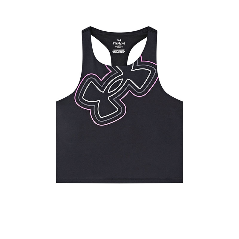 Under Armour Майка Black детская — фото 3