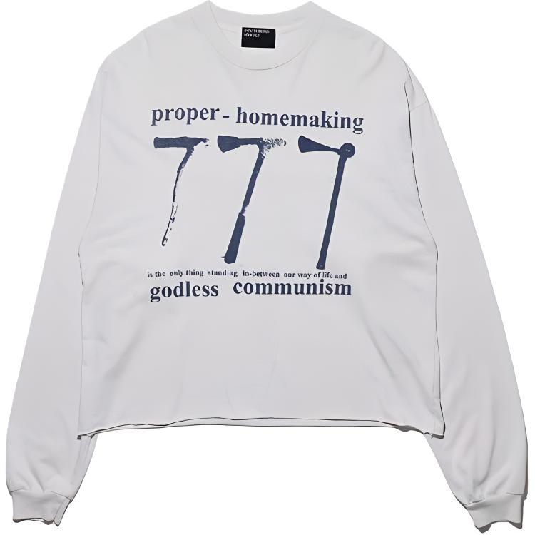 

Футболка Enfants Riches Déprimés с принтом ENFANTS RICHES DEPRIMES, белая