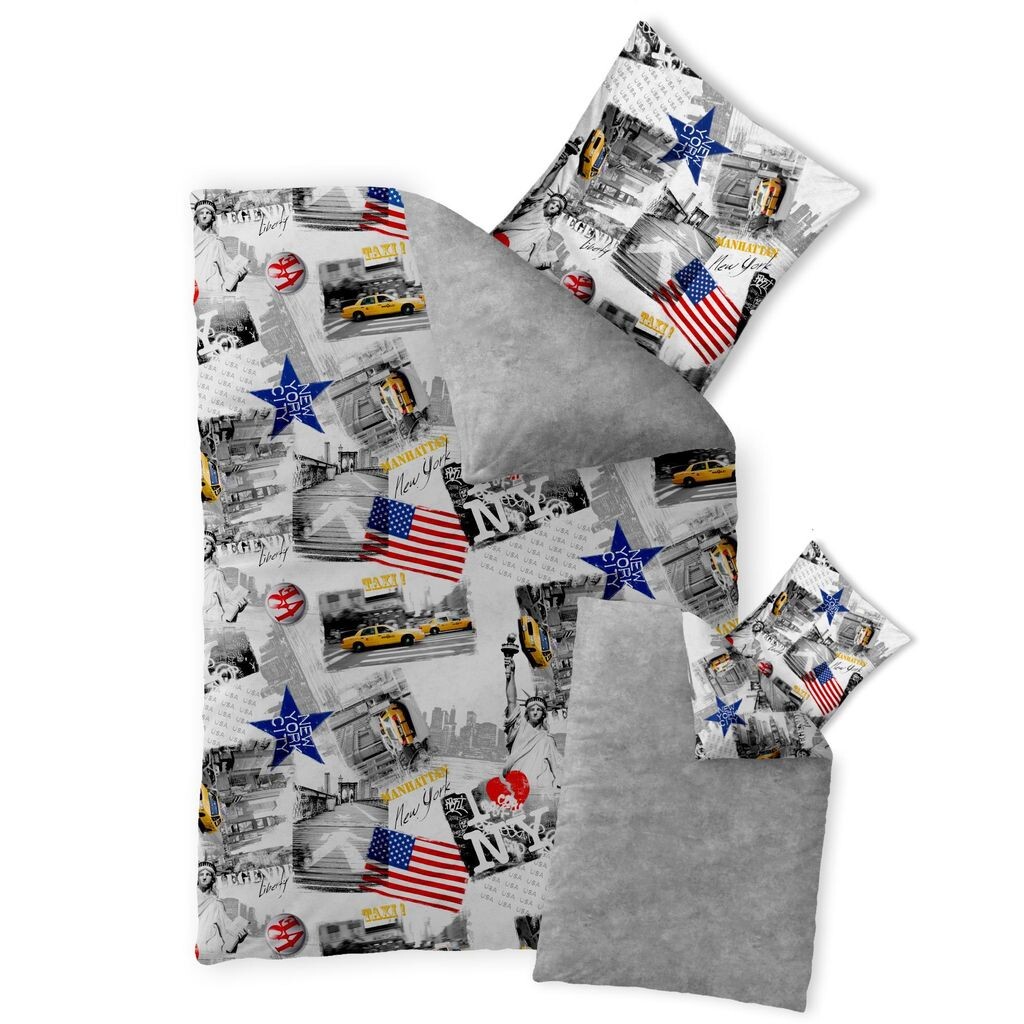 

Постельное белье Fashion Fun 135х200 New York хлопок Renforceé CelinaTex