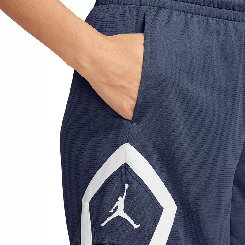 Женские спортивные шорты Jordan 4 дюйма с бриллиантами, цвет Midnight Navy — фото 4