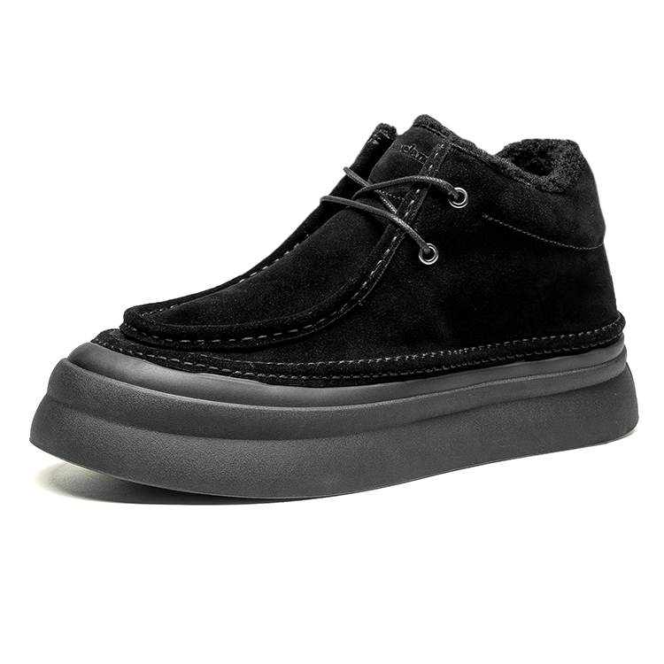 

Ботинки Warm Wear-Resistant Height Increasing Ankle-Length Snow Boots Men's LEAVELAND, Black