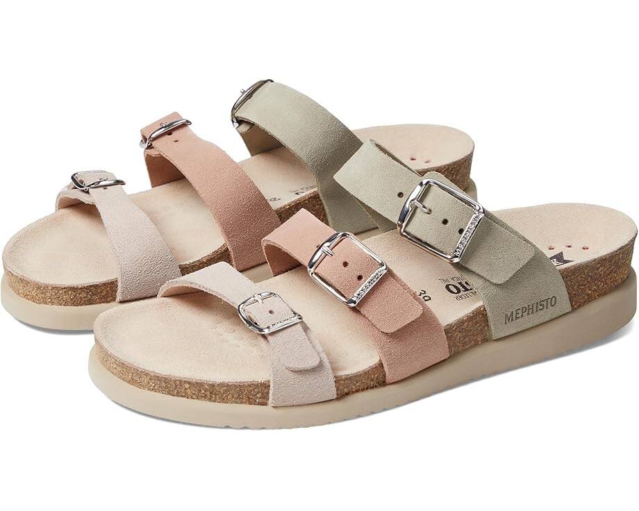 Сандалии Mephisto Hyacinta, цвет Light Sand Combo Suede