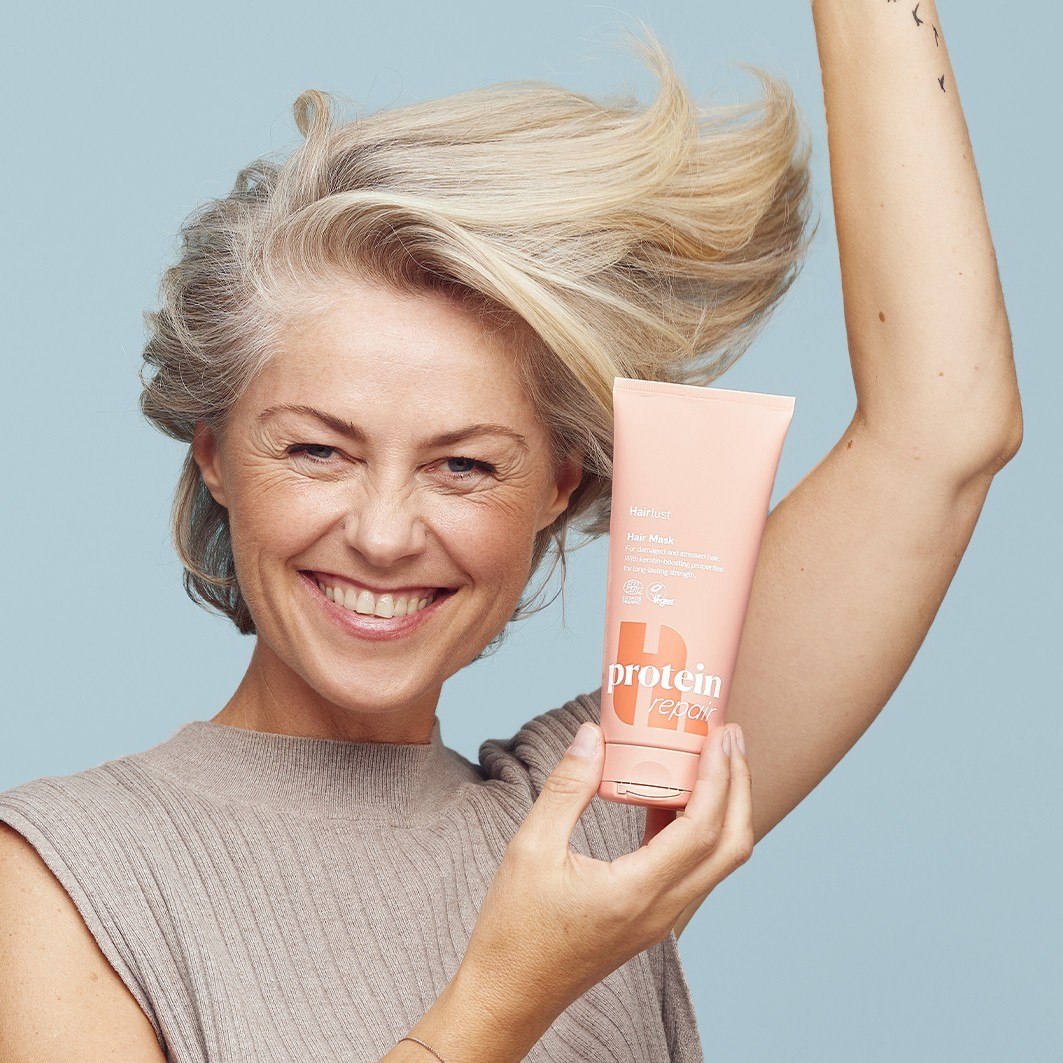 Маска для волос protein repair hair mask Hairlust, объем 200 мл — фото 2